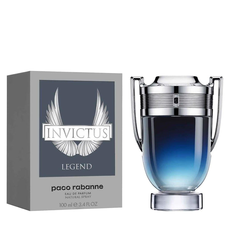 Box of 3 Fragrances: Paco Rabanne INVICTUS LEGEND, INVICTUS, and INVICTUS VICTORY 100ml