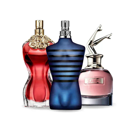 Box of 3 Perfumes: LA BELLE, ULTRA MALE & Gaultier SCANDAL 100ml